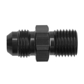 Red Horse Performance -06 MALE AN/JIC FLARE TO M18X1.5 INVERTED ADAPTER - BLACK 8161-06-18-2